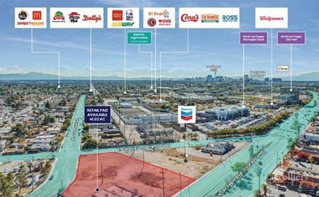 Photo of commercial space at NEC Las Vegas Blvd & Carey Ave in North Las Vegas