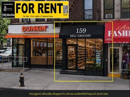 Retail space for Rent at 1995 Amsterdam Ave in New York