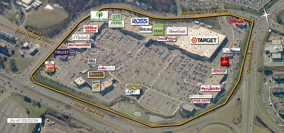 Retail space for Rent at 46350 Potomac Run Plaza in Sterling