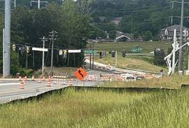 McGinnis Ferry Road at Tidwell Drive