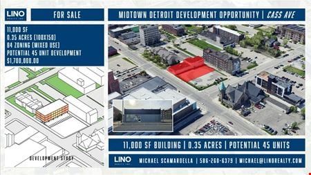 Office space for Sale at 3745 Cass Ave in Detroit