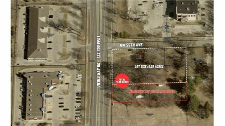 VacantLand space for Sale at 5495 Merle Hay Road in Johnston