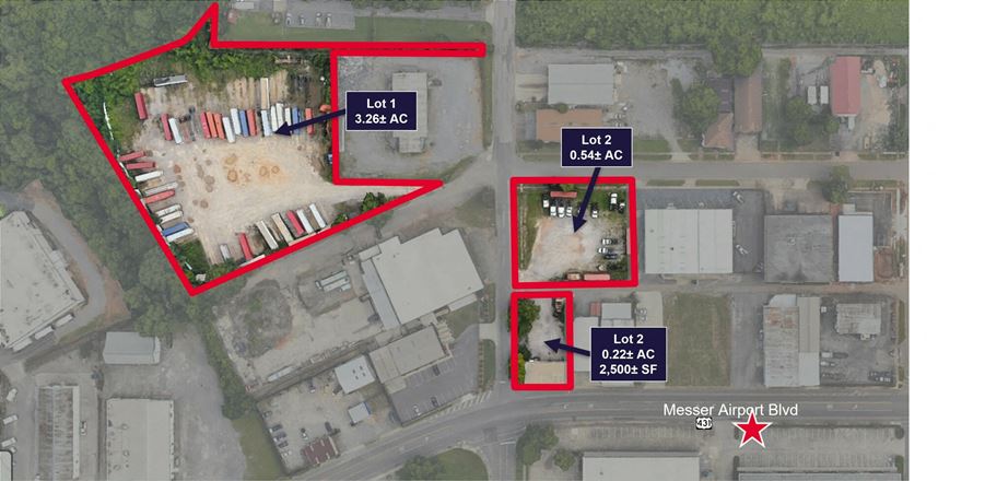 VacantLand space for Sale at 3700 Messer Airport Hwy in Birmingham