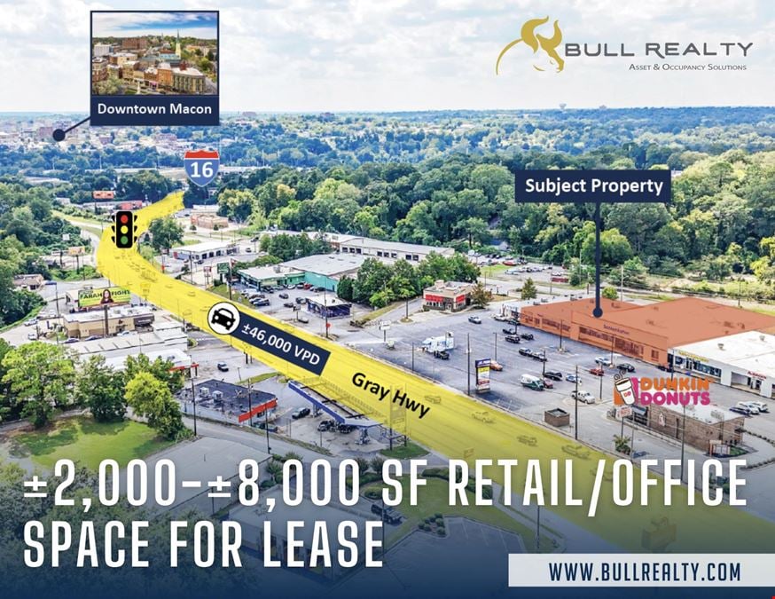 ±2,000-±24,000 SF Retail/Office Space