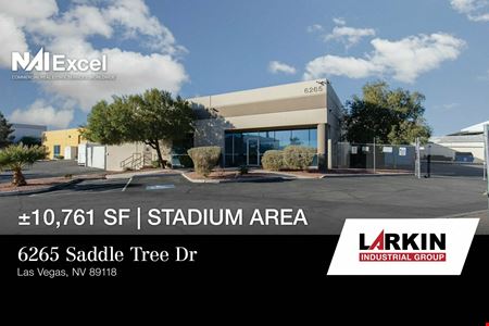 Photo of commercial space at 6265 Saddle Tree in Las Vegas