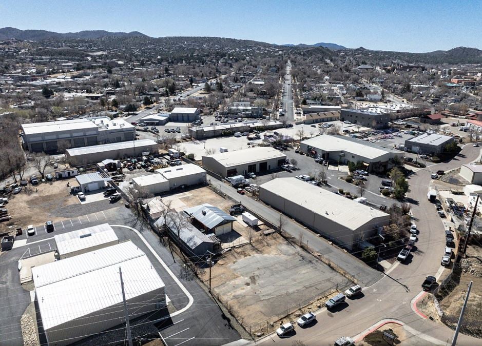 Half an Acre and Industrial Builings For Sale in Prescott, AZ