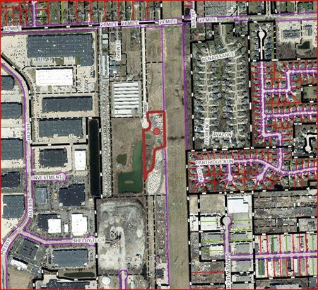 VacantLand space for Sale at 24 Mile Road/Corridor Cove in Shelby Township