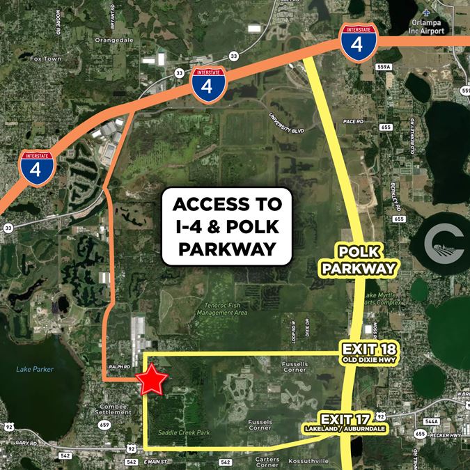 19.72-Acre Residential Development Opportunity in Lakeland, FL | Polk County