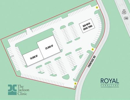Office space for Rent at  Frontage Road in Jackson