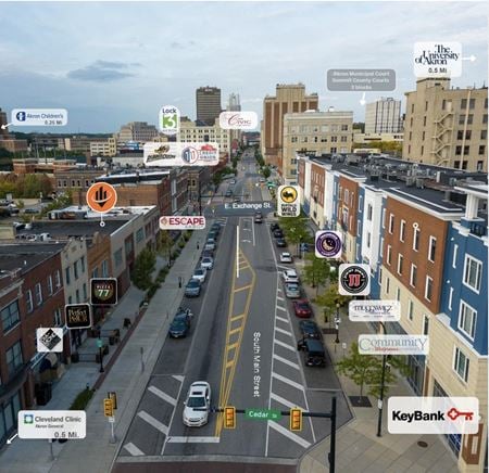 Office space for Rent at 366-368 S. Main Street in Akron
