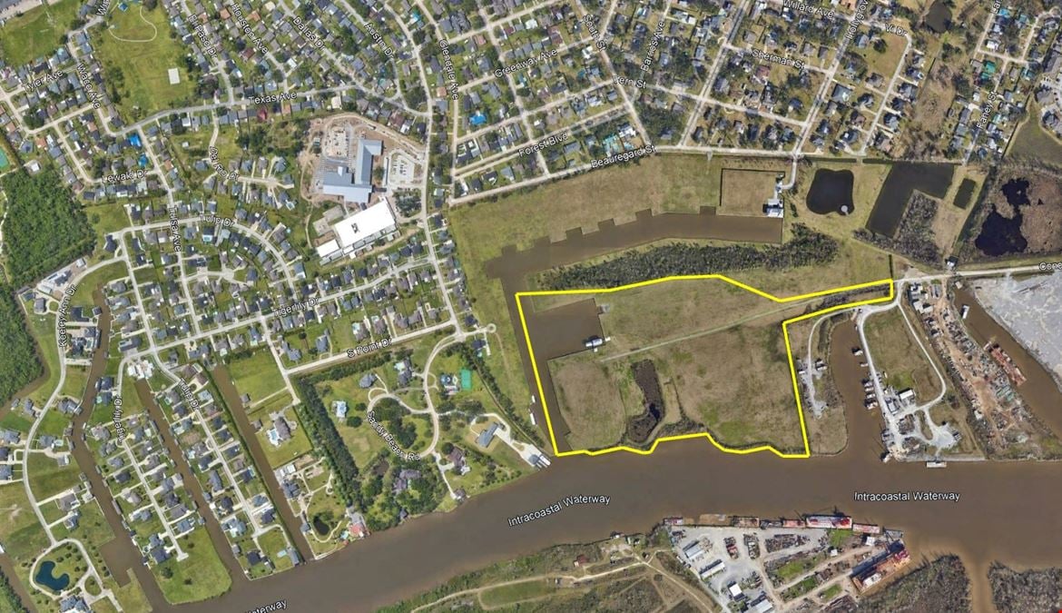 40+ Acres of Waterfront Property