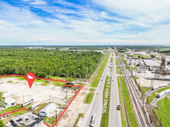 5.5 Acre Stabilized Yard on Scenic Hwy / US Hwy-61