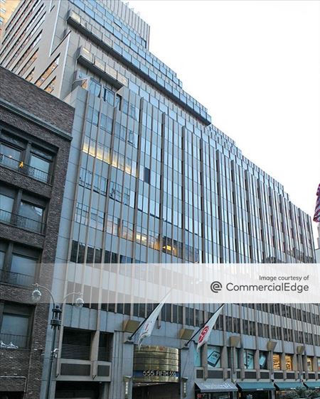 Office space for Rent at 555 Fifth Avenue in New York
