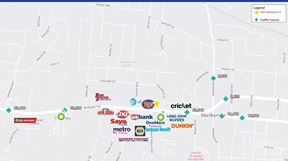 Freestanding Drive Thru Retail Space for Lease Near New Publix Development