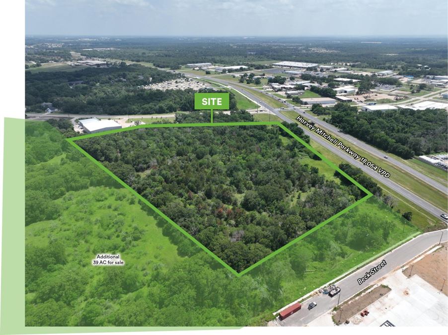 13.71 AC - N. Harvey Mitchell Pkwy
