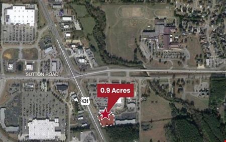 VacantLand space for Rent at Hwy 431 at Sutton Rd in Huntsville