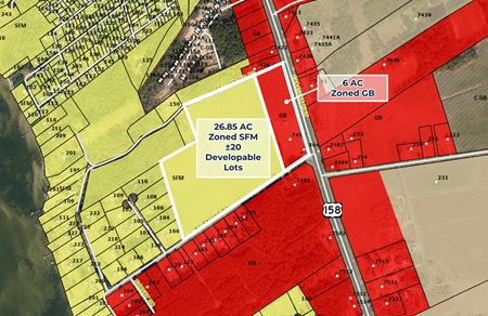 VacantLand space for Sale at 7458 Caratoke Hwy in Jarvisburg