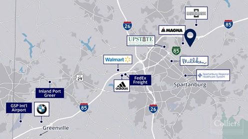 ±60 Acres Available Near Corporate Center & Business I-85
