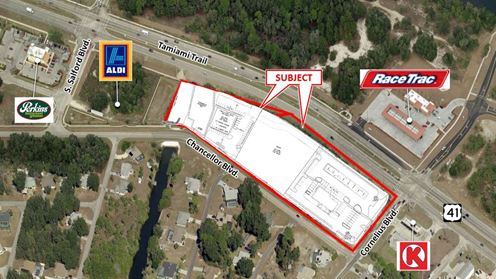 Tamiami Trail Frontage - Build to Suit Out Parcel's Available 