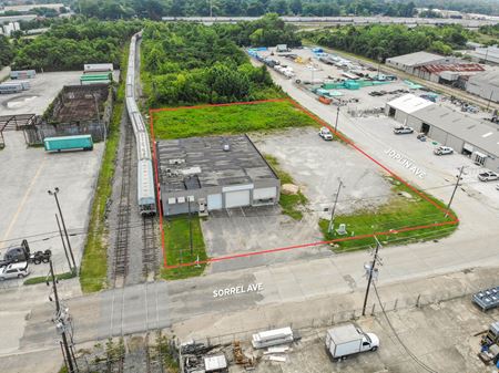 Office Warehouse with Dock High, Laydown Yard, and Rail Access - Baton Rouge