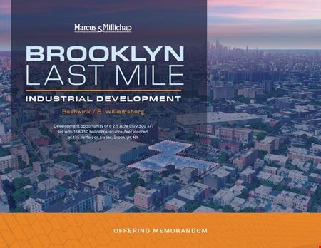 Industrial space for Sale at 135 Jefferson Street in New York