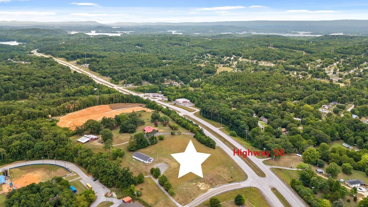 5.74 acre redevelopment opportunity on Highway 58