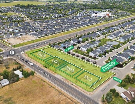 VacantLand space for Rent at 6280 N Black Cat Rd in Meridian