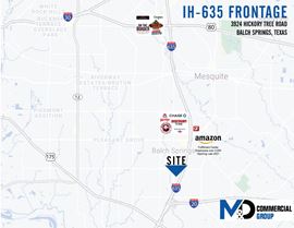 9.5 Acres Off I-635 in Balch Springs, TX
