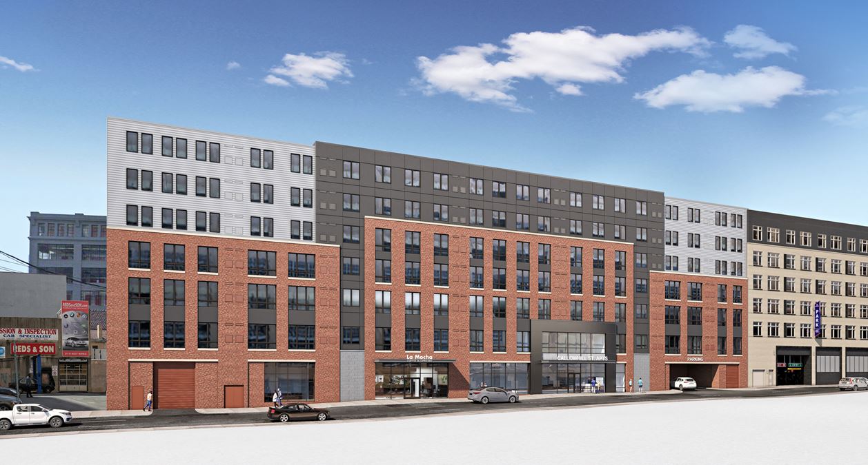 1,350 SF | 1306 Callowhill St | New Construction Retail Space