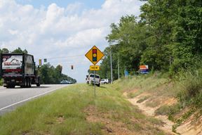 Signalized Hard Corner, New Ellenton, SC