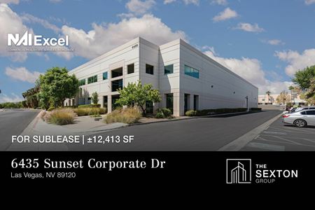 Industrial space for Rent at 6435 Sunset Corporate Dr in Las Vegas