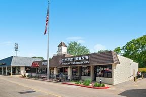 Freestanding Multi-Tenant Retail Building with Drive-Thru | Jimmy John's, Merle Norma, Cosmetics, The Popcorn Shop