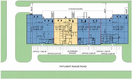 Industrial space for Rent at 8301 Patuxent Range Road in Jessup