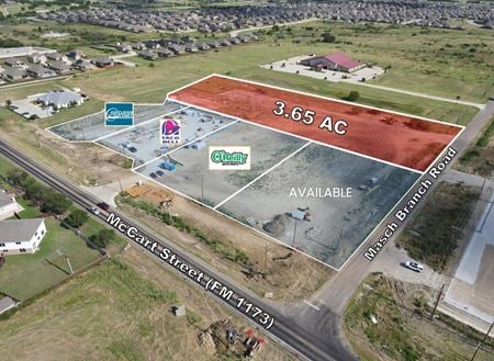 VacantLand space for Sale at 1691 East McCart Street in Krum