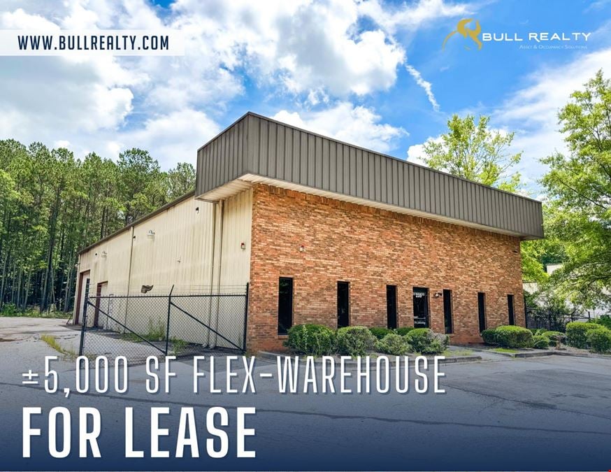 ±5,000 SF Flex-Warehouse