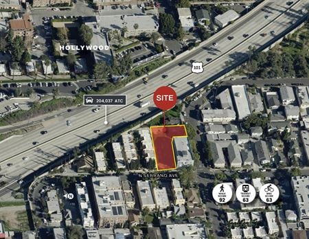 VacantLand space for Sale at 1004 N Serrano Ave & 5217 W Romaine St in Los Angeles