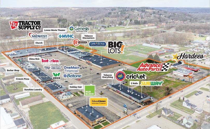 Downtowner Plaza | Value-Add National Anchored Shopping Center | Coshocton, OH