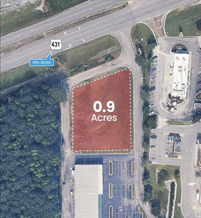 0.9-Acre Highway 431 Ground Lease | Hampton Cove