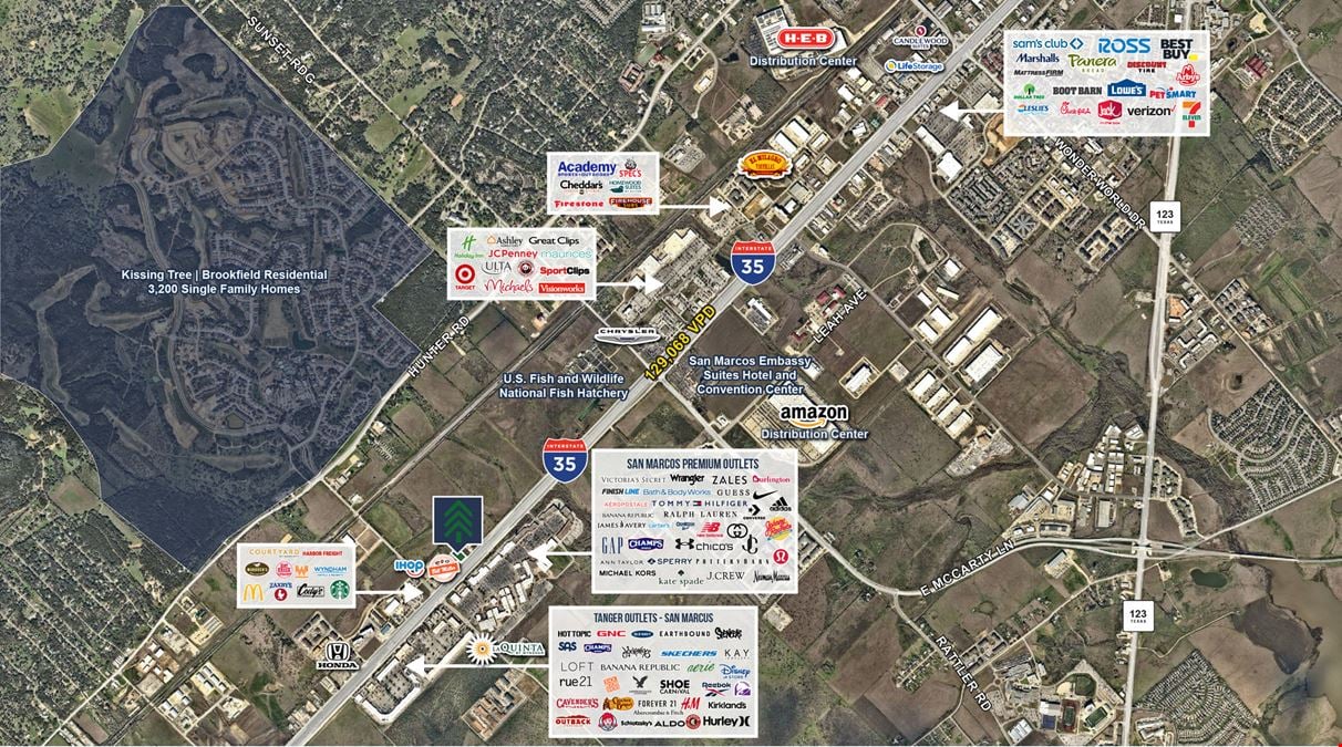 San Marcos - 1.356 Acre - Center Point Pad Site