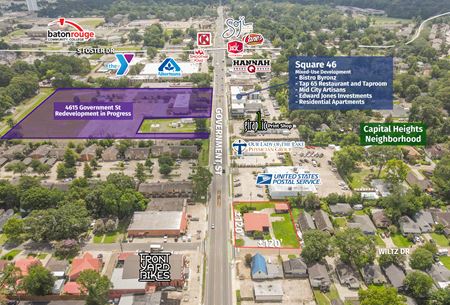 Hard Corner Site Perfect for Drive-Thru with C-AB-1 Zoning - Baton Rouge