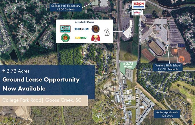 Land space for Rent at College Park Road in Ladson