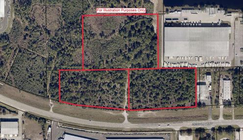 Vacant Industrial Land in Heart of Brevard County