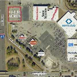 +/-1.81 Acre Outparcel on I-65