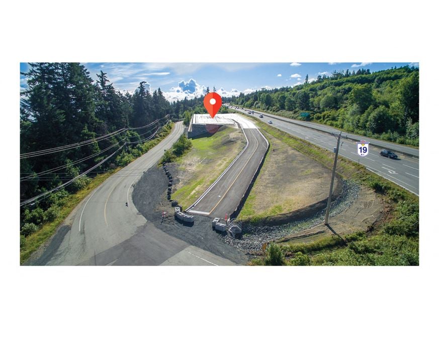 Lantzville Road Island Highway & Lantzville Road, Lantzville, BC