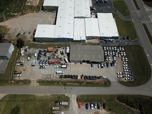Freestanding Truck/Equipment Facility With Yard