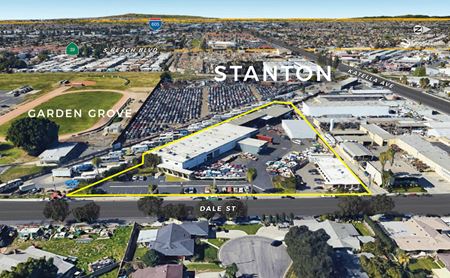 Two Freestanding Industrial Buildings (23,375 SF total) on 2.59 Acres For Sale - Stanton