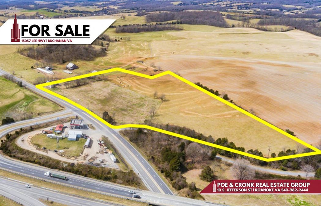 15 Acres on I-81 Exit 162