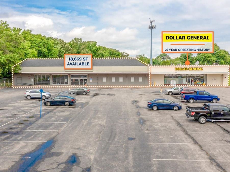 Dollar General Center | 37% Occupied | 12K VPD