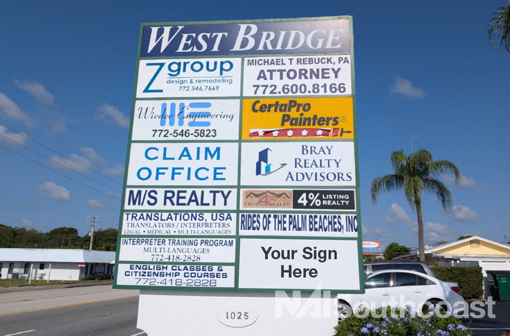 ±1,253 SF - West Bridge Office
