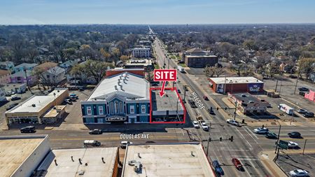 Retail space for Sale at 110 S. Hillside St./3203 E. Douglas in Wichita